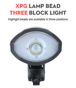 Howlighting Loa Trước Gắn Tay Lái Xe Đạp Đèn Trước Xe Đạp Pin Đèn Xe Đạp Sạc Được Kèm Còi - Product Image 5