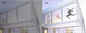 Digital Signal LED High Refresh Rate Transparency Self Adhesive Flexible Video Wall Indoor OEM Display Crystal <b>Film</b> Flim P4 Flim - Product Image 4