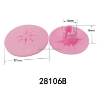 Ventilateur d'aération pour matelas en plastique rose et blanc (28106)