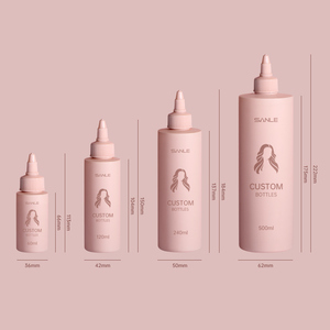 Custom 60ml 120ml HDPE 200ml 240ml Cosmetic Plastic Hair Oil Dye <strong>Squeeze</strong> Applicator Packaging <strong>Bottle</strong> with Twist Top Cap - Product Image 4