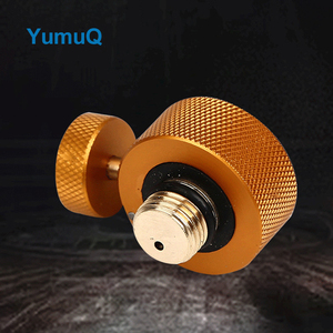YumuQ Stainless Steel + Copper <strong>Camping</strong> <strong>Gas</strong> Refill Adapter Filling Butane <strong>Canister</strong> for Outdoor Hiking Equipment Propane - Product Image 6