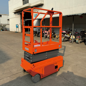 <span class=keywords><strong>Mini</strong></span> Plataforma Elevadora de Tijera Eléctrica Autopropulsada de 4m 6m para Carga de una Persona - Product Image 3
