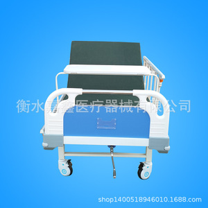 Jiaxin Manual Hospital <b>Bed</b> <b>Single</b> Crank With Guardrail For Adult Care - Product Image 5