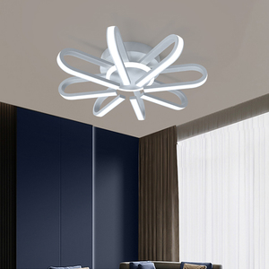 Del <span class=keywords><strong>Norte</strong></span> moderno de control remoto inteligente dim ajustable inteligente led lámpara de techo - Product Image 3