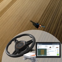 Sistema de Navegación para Tractor Huida 812 818 Compatible con Isobus, Navegador Agrícola GNSS de Alta Precisión para Agricultura de Precisión