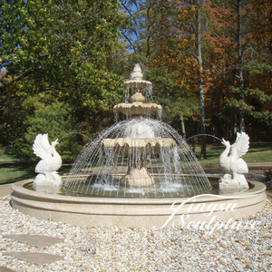 Decoración <span class=keywords><strong>de</strong></span> jardín al aire libre grande con gradas mármol <span class=keywords><strong>fuente</strong></span> <span class=keywords><strong>de</strong></span> agua - Product Image 6