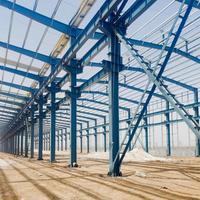 Nave Industrial de Gran Envergadura, Estructura de Acero, Nave Prefabricada de Acero al Carbono, Precio