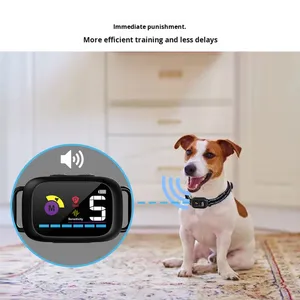 चेतावनी रिकॉर्ड और मूक मोड स्मार्ट एंटी बारक कॉलर अनुकूलित वाटरप्रूफ कुत्ते छाल नियंत्रण कॉलर - Product Image 5