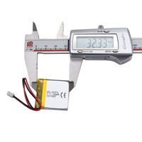 Batterie au lithium 3.7V 290mAh 402040 403030 402025 102020 Batteries cylindriques au lithium-ion pour appareil d'hydratation/canne à selfie