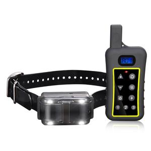Uzaktan 1200m köpek şok tasması avcılık için su geçirmez kendini savunma elektrik çarpması yaka köpek eğitim - Product Image 1