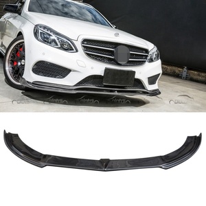 ลิ้นกันชนหน้าคาร์บอนไฟเบอร์ สำหรับ Mercedes Benz E Class W212 E200 E300 ปี 2009+ - Product Image 3