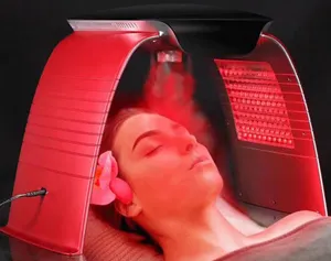 Bán Hot lạnh Nano phun EMS Pad trẻ hóa da mặt liệu pháp ánh sáng đỏ thiết bị LED liệu pháp ánh sáng máy cho khuôn mặt