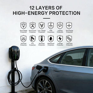 เครื่องชาร์จรถยนต์ไฟฟ้าแบบติดผนังอัจฉริยะ 7KW 32A AC ชนิดที่ 2 ปลั๊ก EU สำหรับใช้ในบ้าน สถานีชาร์จเร็ว สำหรับรถยนต์พลังงานใหม่ - Product Image 5