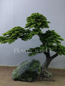 Albero di Cedro Artificiale Personalizzato OEM&ODM, Grande Bonsai di <span class=keywords><strong>Pino</strong></span> per Interni ed Esterni, Produzione Diretta - Product Image 4