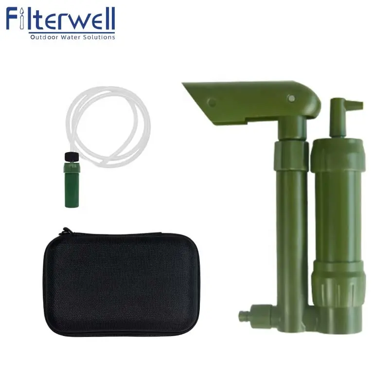 Filterwell Camping Emergency Survival Kit Gear Outdoor Water Filter Straw Survival