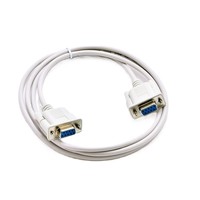 Câble Série RS232 DB9 9 Broches D-Sub Cie Circle Interconnect, Modem Null à Passage Direct, Blindé, Paire Torsadée, Cuivre Toronné
