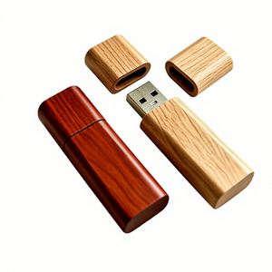 Unidad Flash USB 3.0 de Madera Natural Grabable con Láser Ecológico, Logotipo Personalizado para Regalos Promocionales Empresariales - Product Image 1