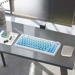 Custom RGB AU-F75-12 Light Emitting Diode Light <b>USB</b> 3.0 Wireless Plug and Play Mechanical <b>Switch</b> Desktop English Gaming Keyboard - Product Image 3