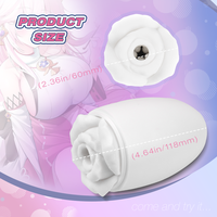 Masturbateur masculin en forme de rose, vente chaude, tasse manuelle, machine automatique pour homme, outil en TPE, fonction manuelle, jouet sexuel pour hommes