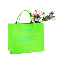 Fabricantes que venden bolsos de fieltro, bolsos de tela de fieltro personalizados, bolsos de compras ecológicos