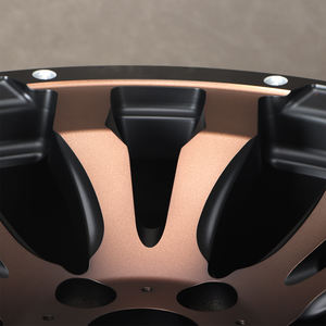 Vente en gros d'usine, jantes tout-terrain 4x4, 5x114.3, 6x139.7, <span class=keywords><strong>jante</strong></span> à anneau simulé Beadlock, 17, 18, 19, 20 pouces, <span class=keywords><strong>jante</strong></span> en alliage avec moletage - Product Image 4