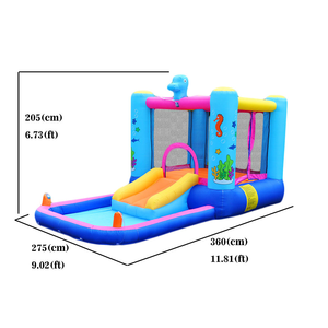 Location de château gonflable pas cher pour enfants, parc de jeux gonflables - Product Image 1