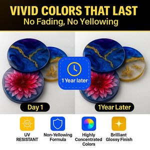 Pigmento de Resina Opaca, Pasta de Pigmento de Resina Epoxi, Pasta Colorante Altamente Pigmentada, Pigmento para Colorear Epoxi, Joyería, Moldes, Pisos - Product Image 4