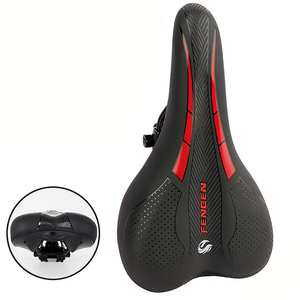 <span class=keywords><strong>Selle</strong></span> de vélo universelle <span class=keywords><strong>pour</strong></span> <span class=keywords><strong>VTT</strong></span> et vélo de route, haute élasticité, douce, épaisse, résistante à l'usure, imperméable - Product Image 1