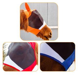 Moustiquaire personnalisée réfléchissante extensible en Lycra <span class=keywords><strong>pour</strong></span> <span class=keywords><strong>chevaux</strong></span>, anti-insectes et anti-moustiques, avec aérations - Product Image 5