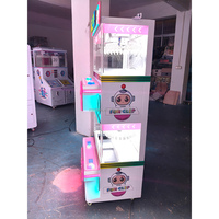 Machine à pince à jouets en métal et acrylique, cadeau, 2 joueurs, à pièces, 110/220V, nouveau produit, Yuanqi, jouet tendance, machine à prix