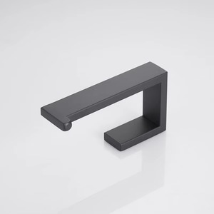 Ensemble d'accessoires de salle de bain modernes en acier inoxydable noir mat, porte-papier, barre porte-serviettes, porte-papier toilette en acier inoxydable - Product Image 3