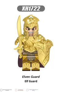 Thứ Hai Tay Chúa Nhẫn Loạt X0315 Khối Xây Dựng Nhựa Elf Bảo Vệ Chiến Binh Archer Cho Thương Mại Nước Ngoài Hàng Hóa - Product Image 5