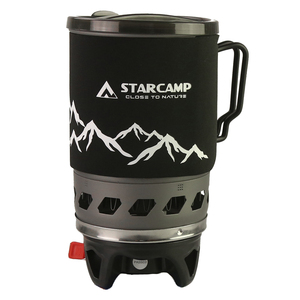Starcamp Xách Tay Cắm Trại Ngoài Trời Nấu Ăn Hệ Thống Fastboil Máy Bay Phản Lực Bếp Gas Với 1100Ml Nồi Cho <span class=keywords><strong>Propane</strong></span> Và Butan Nhiên Liệu - Product Image 3