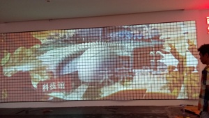 Cinétique led vidéo mur sculpture cinétique magique cube led mur de matrice 5x5 pixel Selfie Mur - Product Image 6