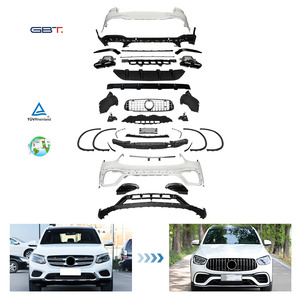 Accessoires de pare-chocs avant et arrière GBT Brand Mercedes <span class=keywords><strong>GLC</strong></span> 63, modèle ancien et <span class=keywords><strong>nouveau</strong></span>, compatibles avec Mercedes Benz <span class=keywords><strong>GLC</strong></span> Coupé W253 2020 et plus, kit carrosserie - Product Image 1