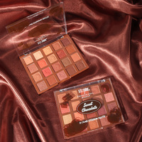 Nouvelle palette de fards à paupières mats et chatoyants SFR, tons terreux à faible saturation, nuances chocolat, maquillage multicolore 14g, certifié Zhejiang