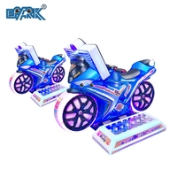 Simulateur électronique de jeu de moto d'arcade de moto d'amusement à jetons de vente chaude