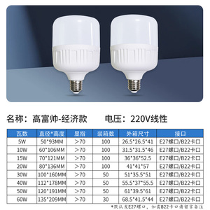 หลอดไฟ LED A19 ขั้ว E27 ตัวหลอดพลาสติก SMD ใช้ไฟ AC 220V ควบคุมด้วยรีโมท แสงขาว 6000K CRI 90 ได้รับการรับรอง Energy Star ปรับความสว่างได้ เหมาะสำหรับใช้ในคลังสินค้า - Product Image 2