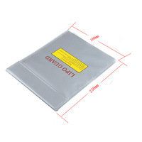 Sac ignifuge professionnel CE pour batterie LiPo, sac de charge anti-explosion, sac de protection en fibre de verre pour le stockage de batteries de drones RC