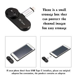 HTI più venduto mini ad alta risoluzione Imaging <span class=keywords><strong>termocamera</strong></span> per <span class=keywords><strong>smartphone</strong></span> Android telefoni cellulari HT-301 384*288 - Product Image 6