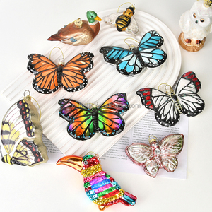Adornos Navideños Personalizados Hechos a Mano de Alta Calidad, Bolas de Cristal con Diseño de Búho, Decoración Ecológica para el Hogar - Product Image 5
