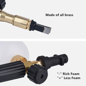 SHAN DUN nettoyeur haute pression lavage de voiture pistolet à <span class=keywords><strong>mousse</strong></span> lance à <span class=keywords><strong>mousse</strong></span> de neige canons à <span class=keywords><strong>mousse</strong></span> générateur pulvérisateur à gâchette <span class=keywords><strong>pour</strong></span> Karchere - Product Image 3