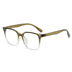 Vente en gros de lunettes anti-lumière bleue ultra-légères à monture TR90 pour femmes, style coréen tendance, grande monture, pour maquillage naturel. - Product Image 4