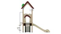 Toboggan en panneaux HDPE sur mesure pour enfants, équipement de jeux extérieur, toboggan en panneaux PE pour maternelle et parc communautaire