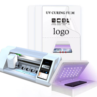 Película Protectora de Pantalla Completa con Curado UV de 0.18mm de Grosor, Corte 3D, Impermeable, para Teléfono Móvil, Máquina de Corte de Película Protectora
