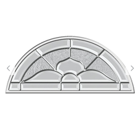 Vitrail décoratif, verre ajouré à motifs, et vitrail pour portes et fenêtres d'églises.