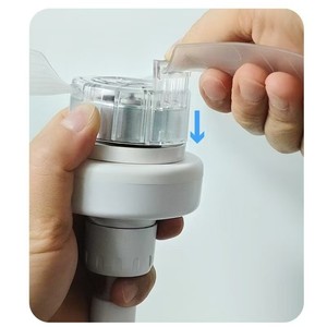 Mini ventilador LED de diseño moderno de alta potencia eólica E27 3 AC Control remoto Ahorro de energía para cocina Dormitorio Sala de estar Dormitorios - Product Image 2