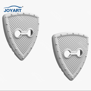 Accessoires Tesla Model 3, couvre-serrure de porte de voiture, réduction du bruit, empêche le déplacement, ne rouille <span class=keywords><strong>pas</strong></span>, protection de serrure de porte - Product Image 4