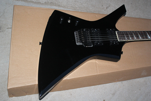Flyoung <b>Black</b> Musical Instrument Left Handed Guitar 6 <b>Strings</b> Guitar - Product Image 3