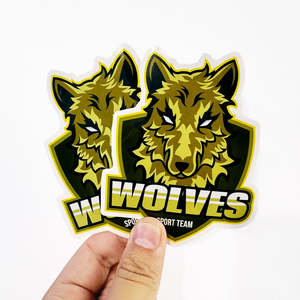 Su propio logotipo troquelado impermeable al aire libre a prueba de UV PVC Color brillante dibujos animados motocicleta pegatina pegatinas personalizadas - Product Image 5